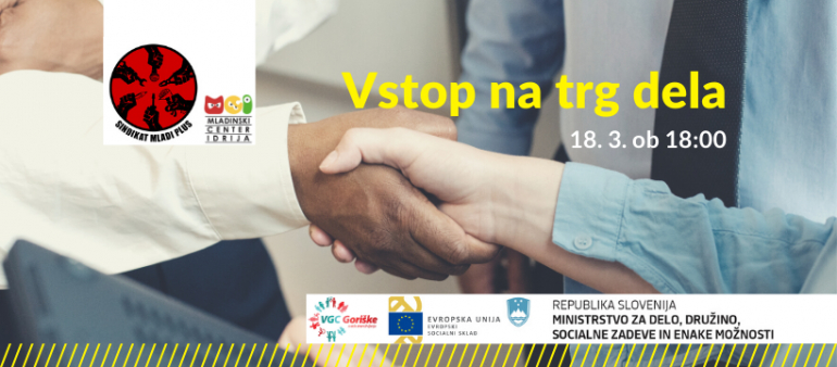Vstop na trg dela (Sindikat Mladi plus)