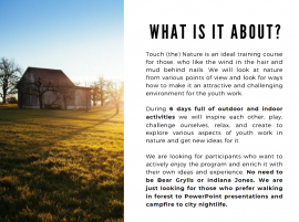 Priložnost za mednarodno usposabljanje